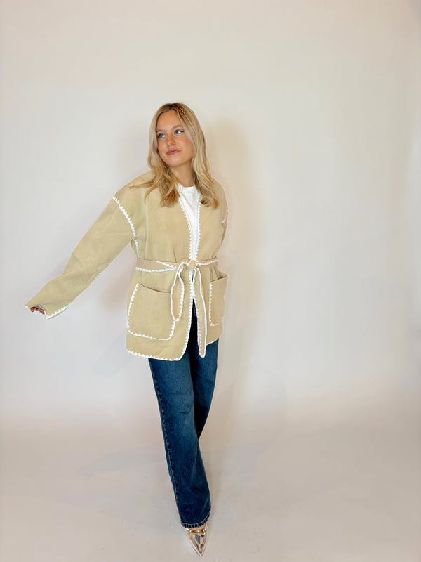 Lily Belted Cardigan