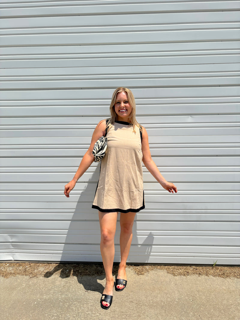 Oatmeal Shift Dress