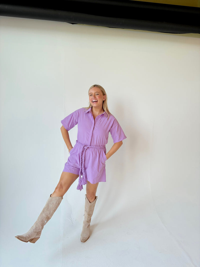 Lilac Romper