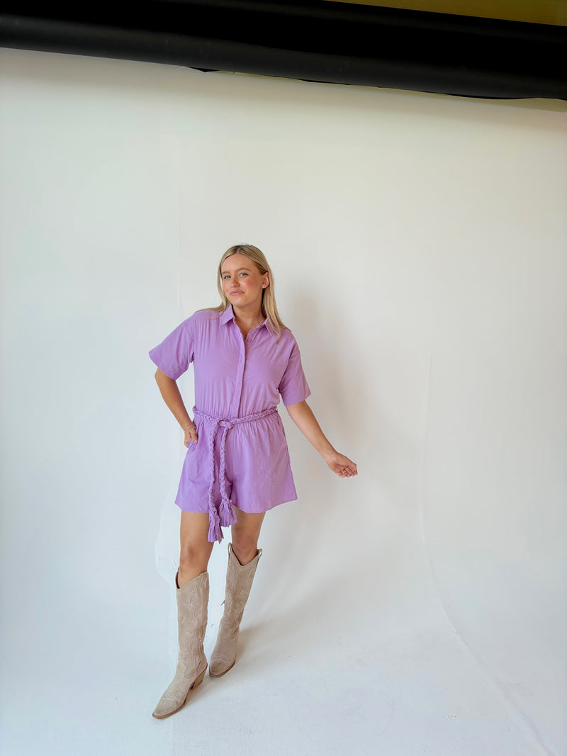 Lilac Romper