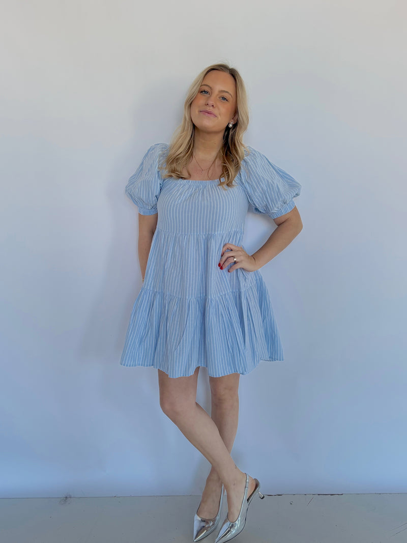 By The Sea Blue Dress