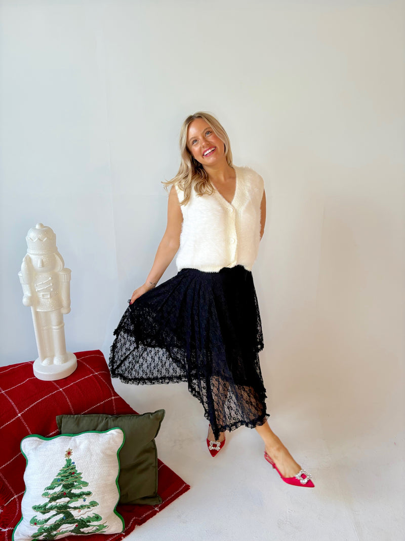 Midnight Lace Skirt