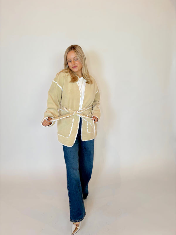 Lily Belted Cardigan