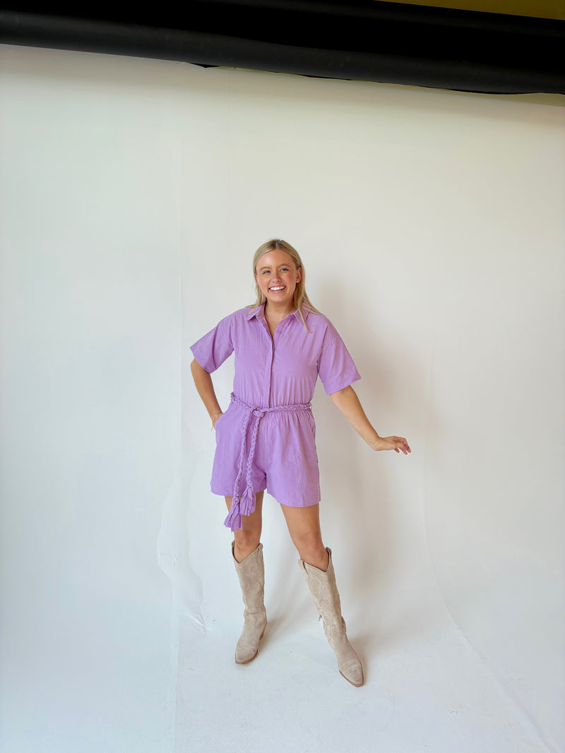 Lilac Romper