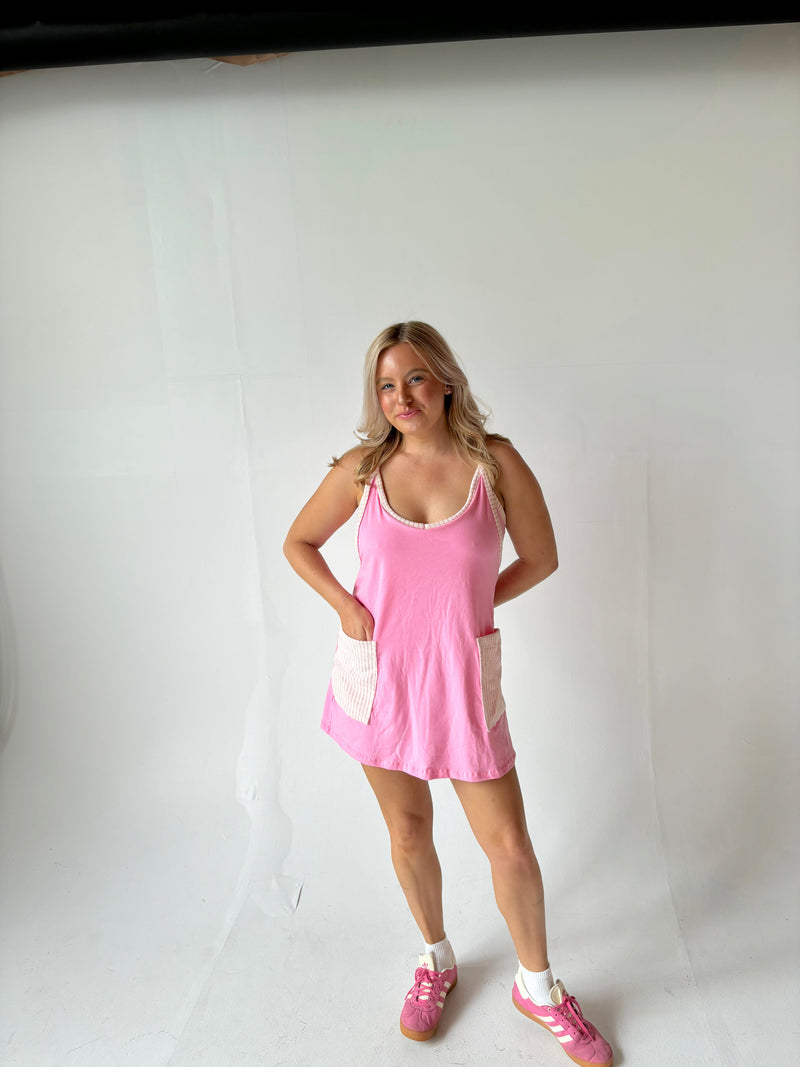 In Motion Bubblegum Dress