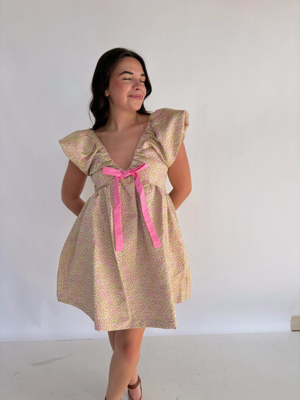 Serenity Jacquard Dress by Endless Rose