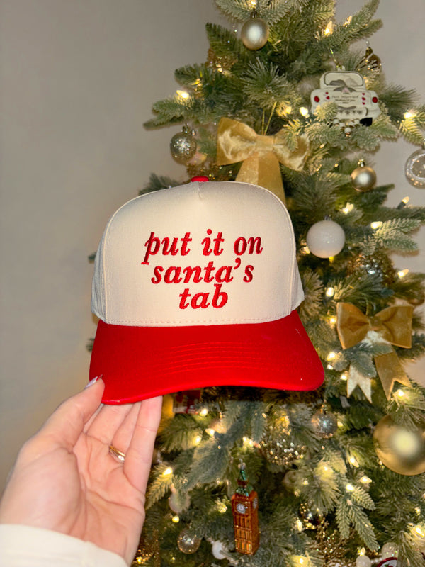 Put It On Santas Tab Hat