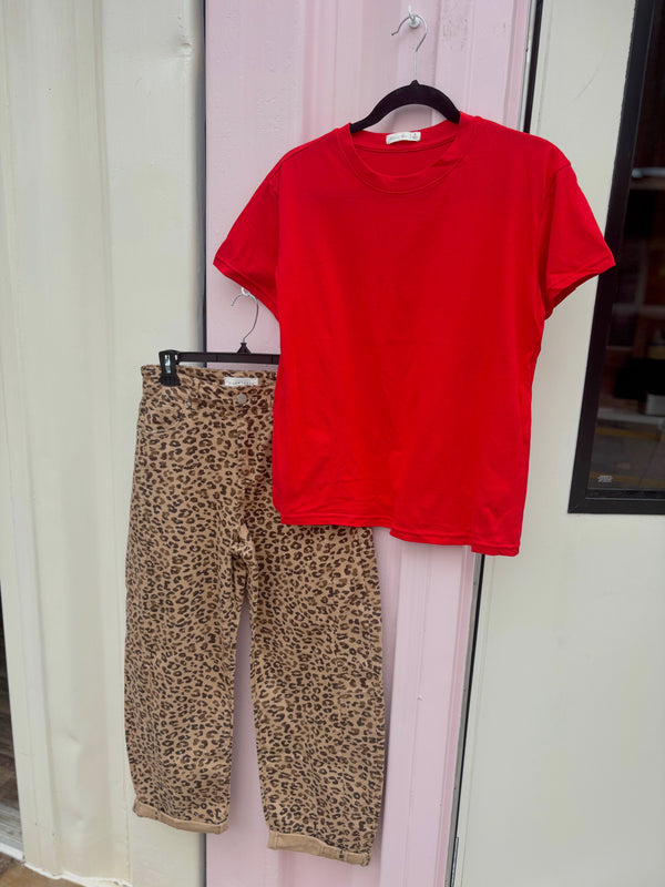 Ruby Red Tee