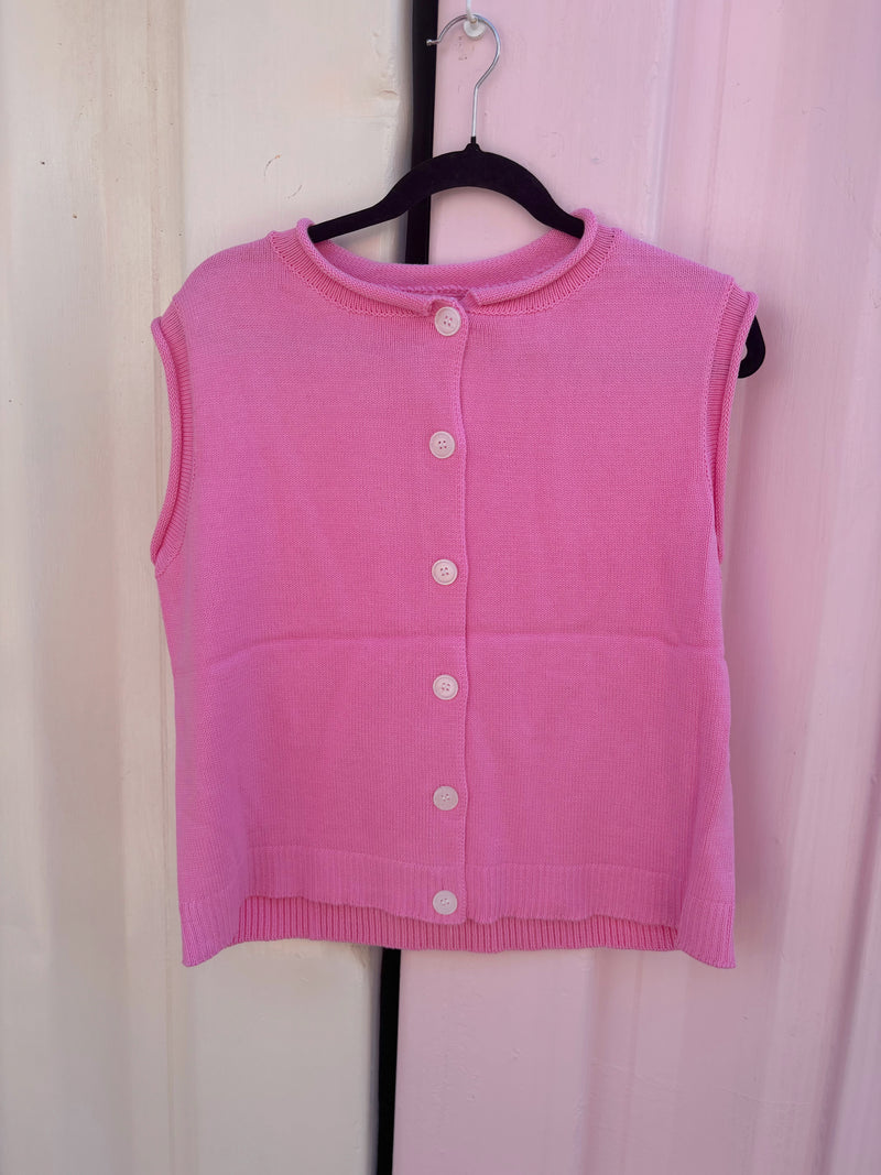 Pink Punch Sweater Vest