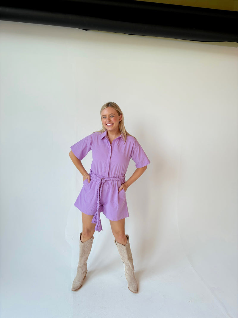 Lilac Romper