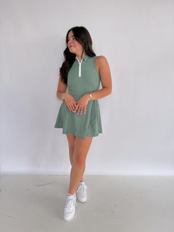 On The Green Athletic Dress