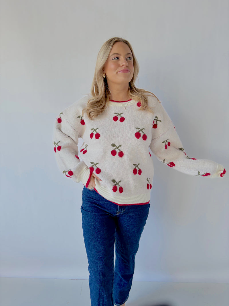 Cherry Sweater