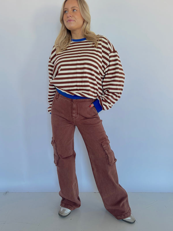 Espresso Cargo Jeans