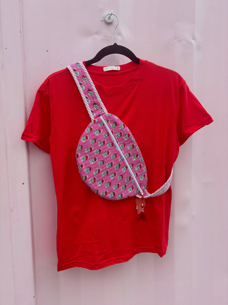 Ruby Red Tee