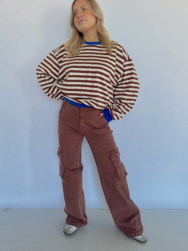 Espresso Cargo Jeans