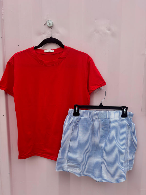 Ruby Red Tee