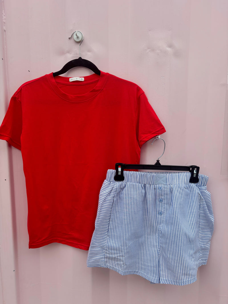 Ruby Red Tee