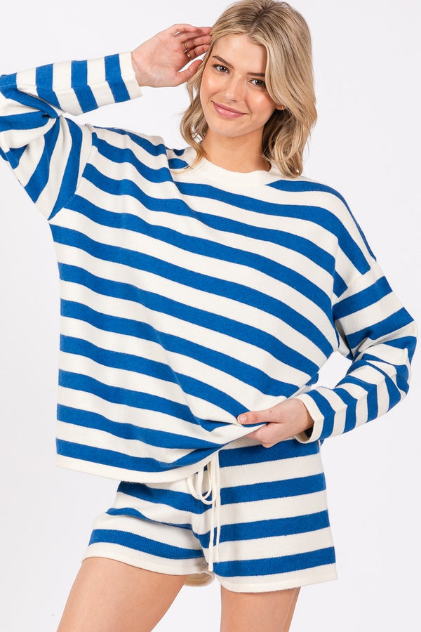 Blueberry Stripe Set