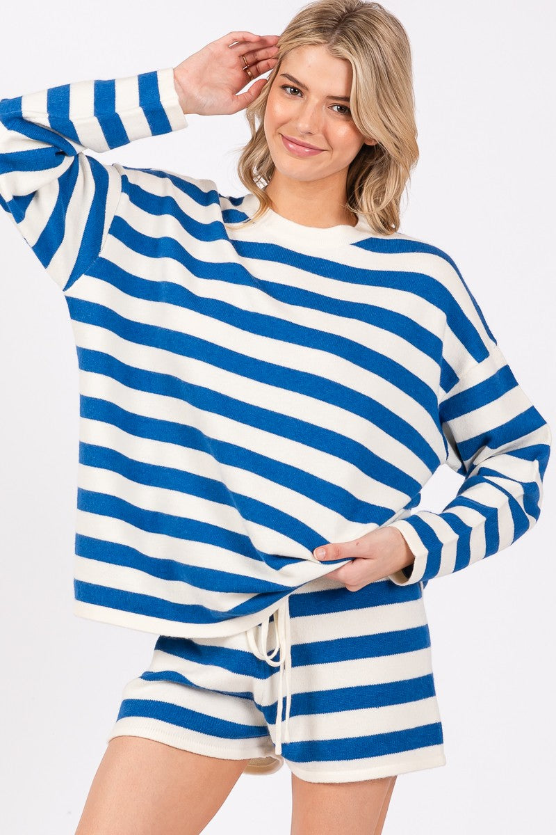 Blueberry Stripe Set
