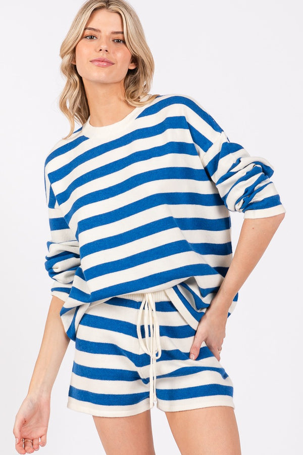 Blueberry Stripe Set
