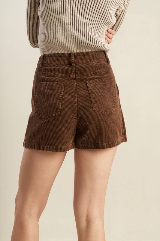 Crisp Corduroy Skort