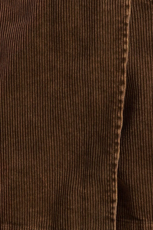 Crisp Corduroy Skort