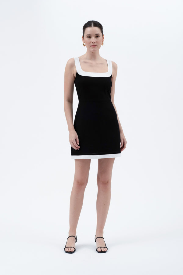 Jackie Contrast Dress