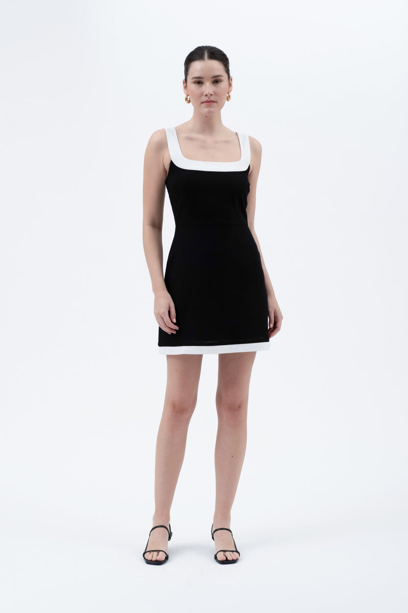 Jackie Contrast Dress