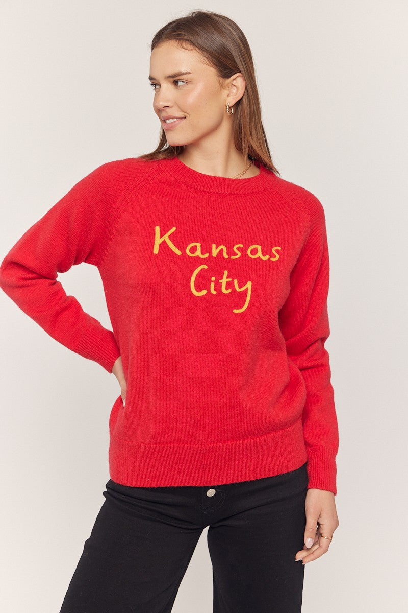 Kansas City Embroidered Sweater