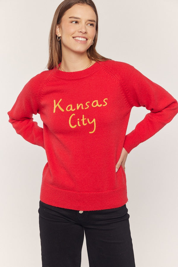 Kansas City Embroidered Sweater
