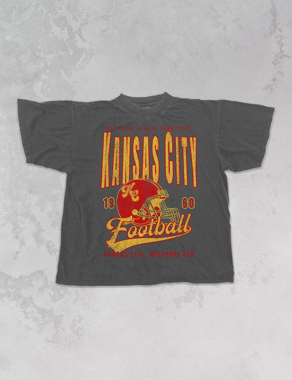 Charcoal KC Vintage Tee