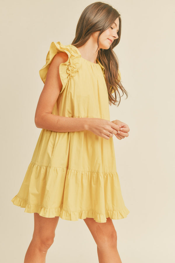 Sandy Yellow Dress
