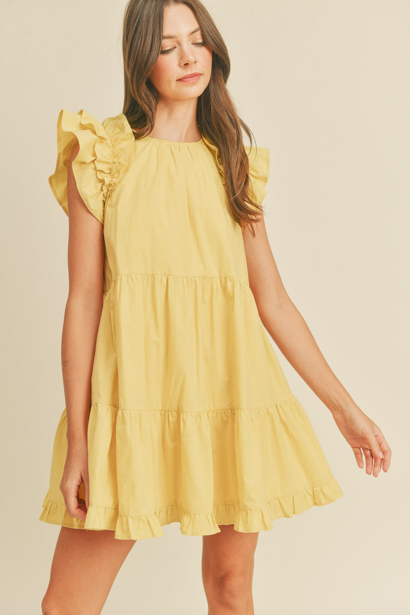 Sandy Yellow Dress