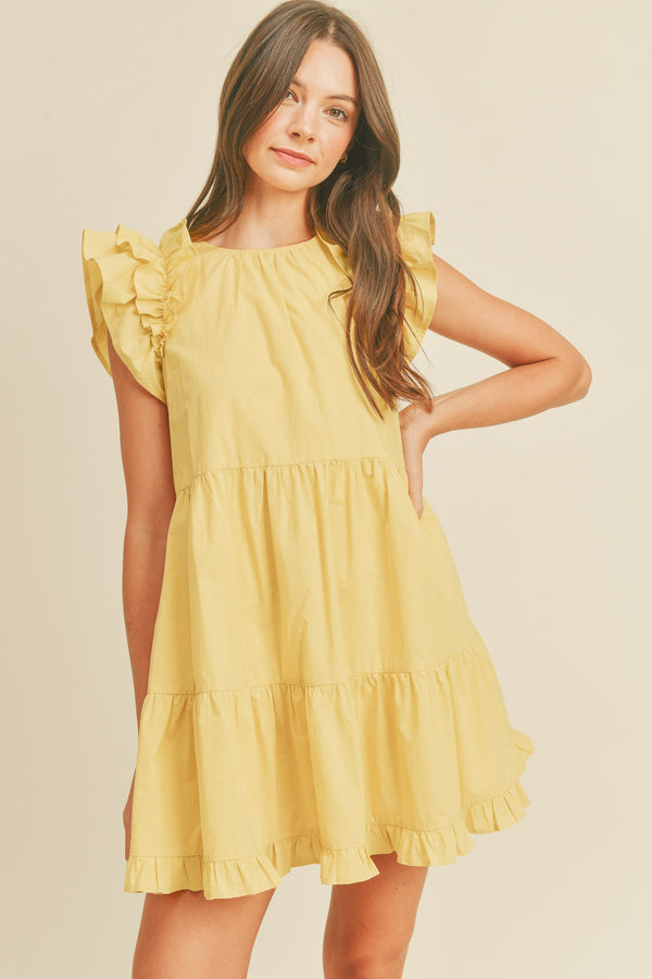 Sandy Yellow Dress
